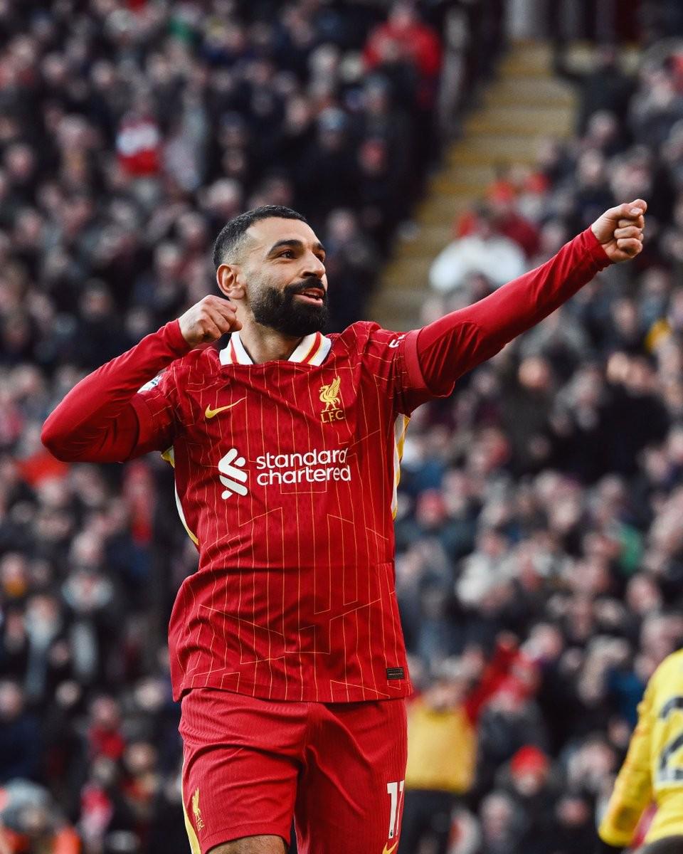 开云体育-包含利物浦客场告捷，萨拉赫造球成为英超射手王的词条