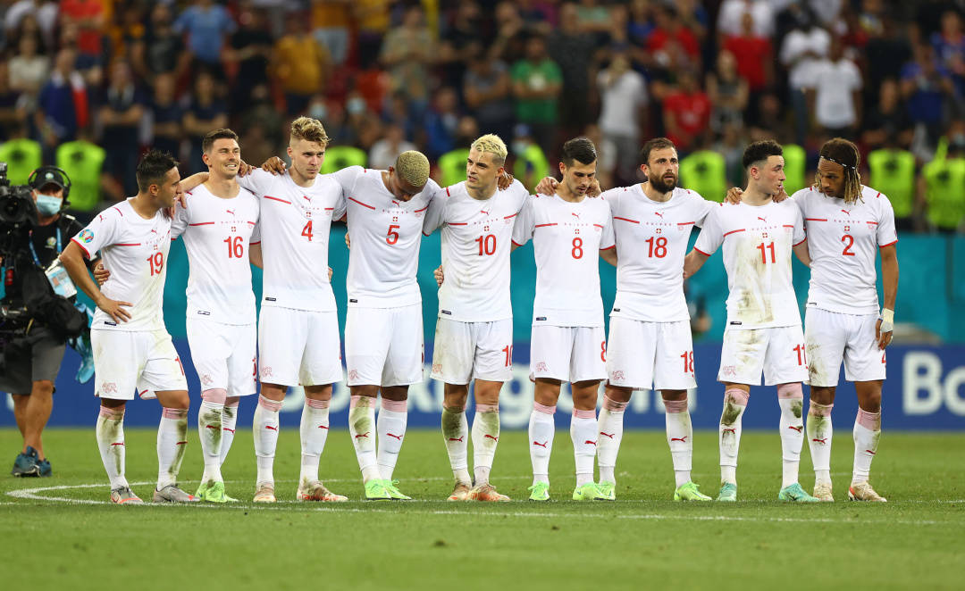 瑞士足球队在国际比赛中取得胜利